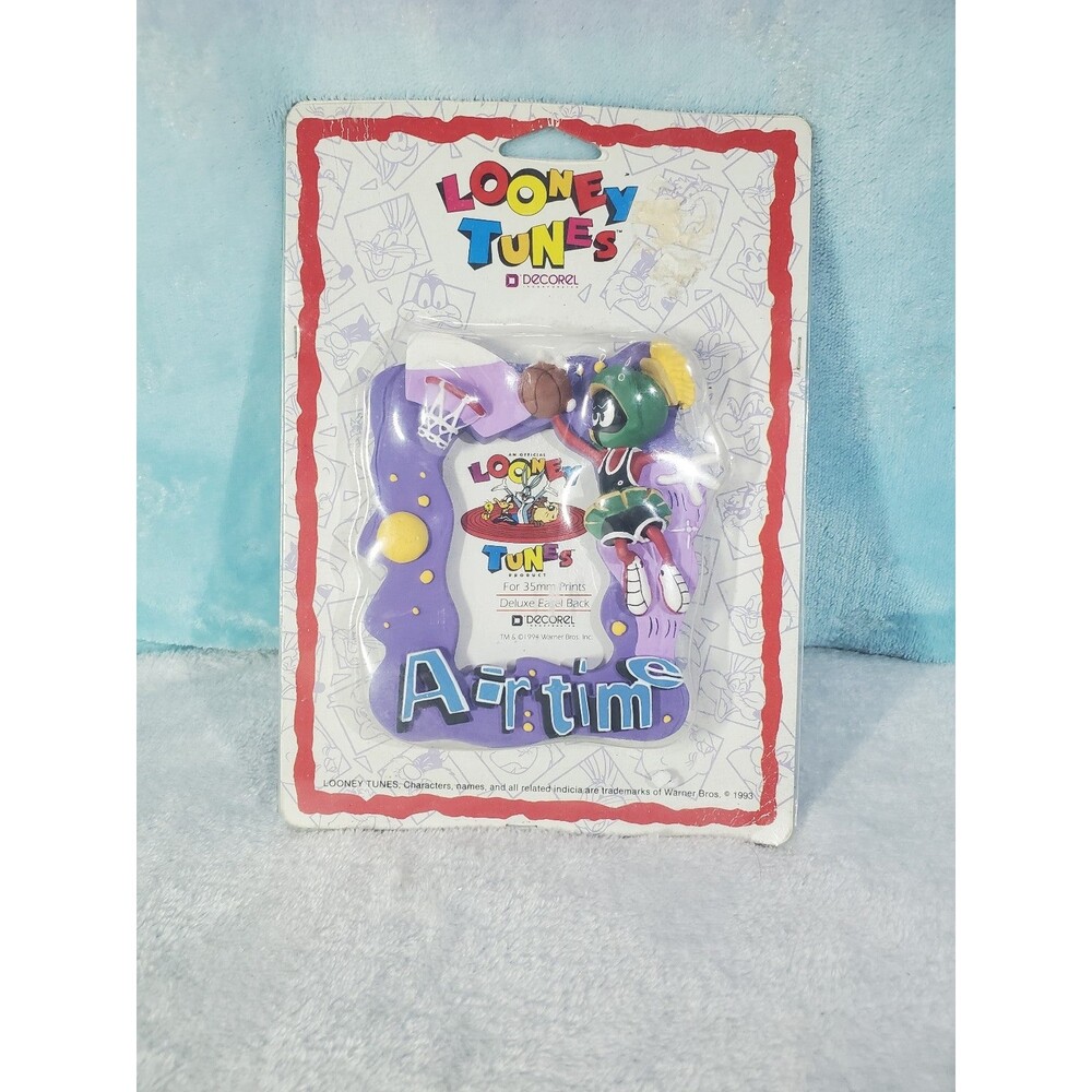 Warner Bros. Looney Tunes Vintage 1998 Marvin The Martian Airtime Photo Frame